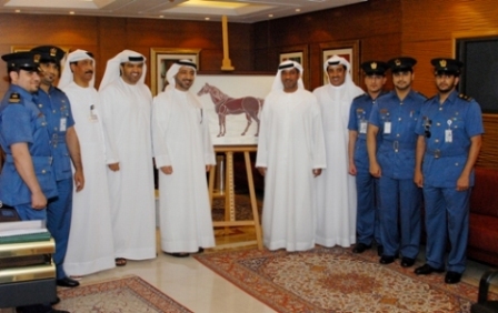 Sheikh Ahmed Bin Saeed Al Maktoum receives Ahmed Butti Ahmed