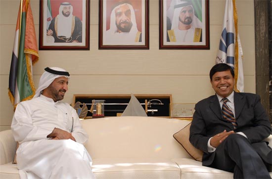  Director General of Dubai Customs receives Consul General of Bangladesh