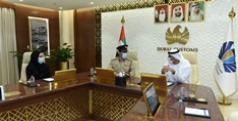 جمارك دبي تبحث تعزيز التعاون والتنسيق مع جمعية الامارات للملكية الفكرية في مكافحة البضائع المقلدة