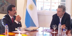 DP WORLD GROUP CHAIRMAN AND CEO MEETS PRESIDENT OF ARGENTINA  