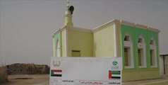 Staff of Passenger Operations Department at DXB build a mosque in Sudan 