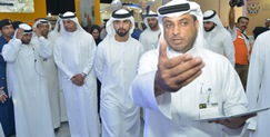 Mansoor bin Mohammed briefed about the initiatives introduced by Dubai Customs at Careers UAE 2016 