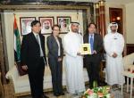 Dubai Customs receives a delegation from Singapore Customs