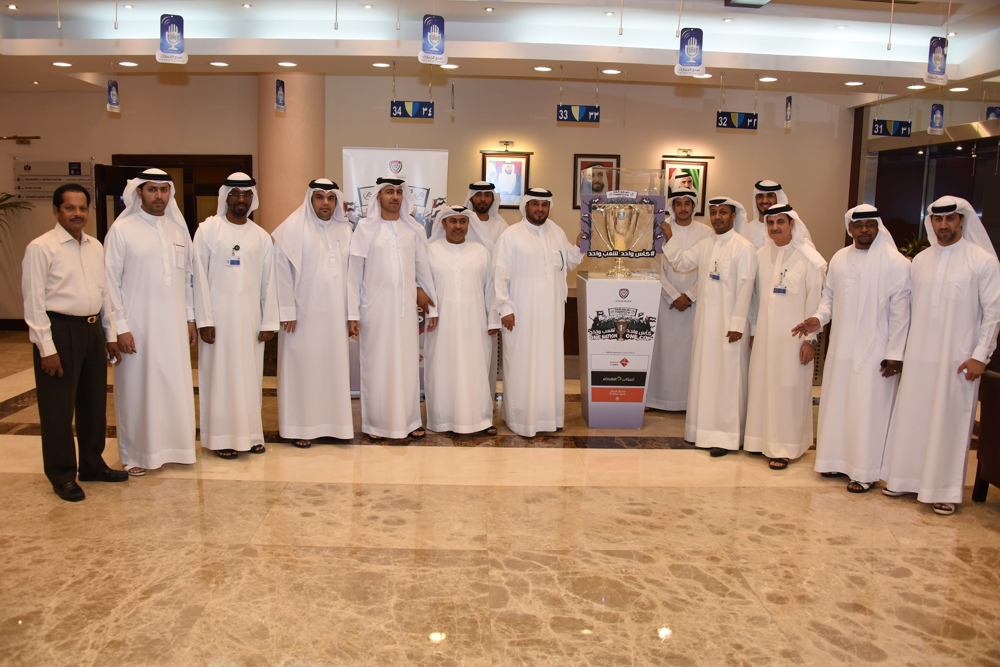 Dubai Customs hosts UAE President’s Cup ‘Trophy Tour’ 