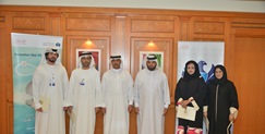 Dubai Customs commemorates five of its employees whose ideas were approved for implementation by MBR Smart Majlis