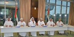 Sultan Ahmed bin Sulayem Chairs Meeting with Omani Trade Delegation