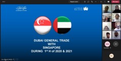 جمارك دبي تبحث تعزيز التعاون التجاري مع سنغافورة 