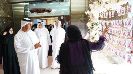 جمارك دبي تحتفل بالشهر العالمي للتوعية بسرطان الثدي بالعديد من الفعاليات المتنوعة