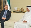Ahmed Mahboob holds meeting with Consul General of Italy in Dubai