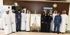 Dubai Customs delegation visits MBR Space Center 