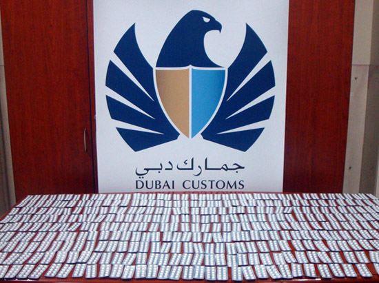 Dubai Customs Thwarts Smuggle of Tablets Causing Suicide and Aggression